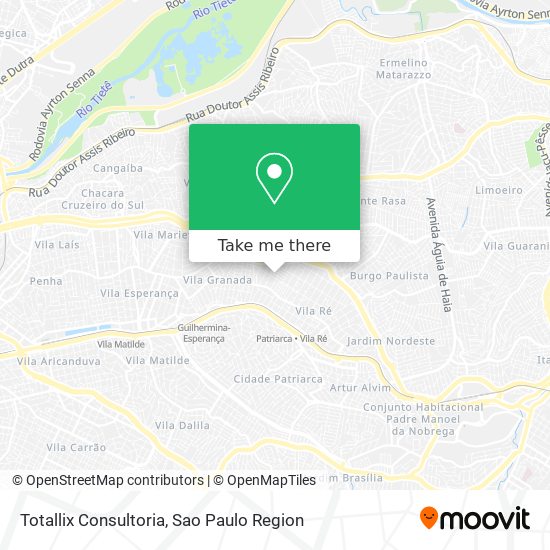 Mapa Totallix Consultoria