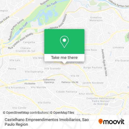 Castelhano Empreendimentos Imobiliarios map