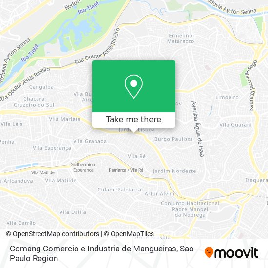 Comang Comercio e Industria de Mangueiras map