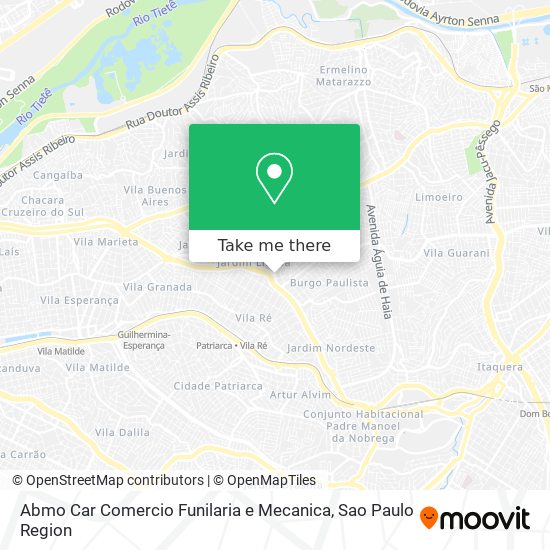 Abmo Car Comercio Funilaria e Mecanica map