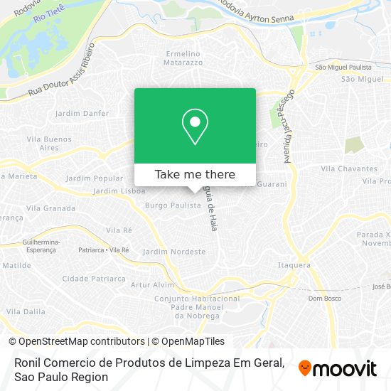 Ronil Comercio de Produtos de Limpeza Em Geral map