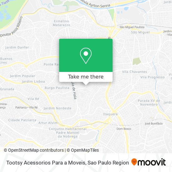 Tootsy Acessorios Para a Moveis map