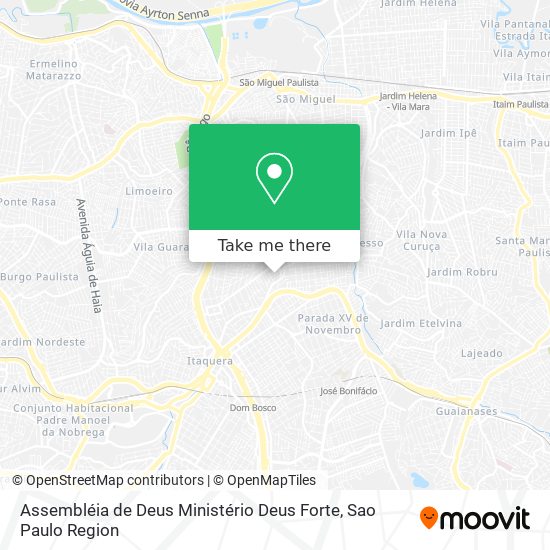 Assembléia de Deus Ministério Deus Forte map
