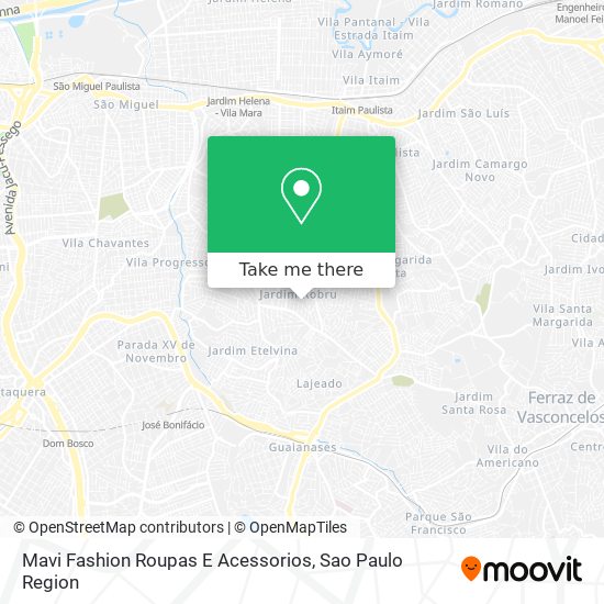 Mapa Mavi Fashion Roupas E Acessorios