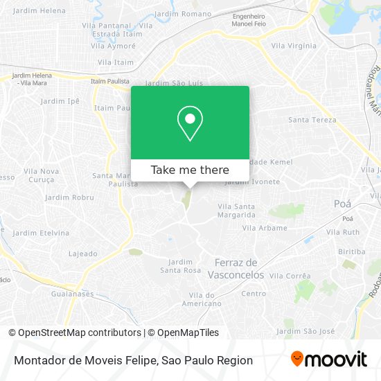 Montador de Moveis Felipe map