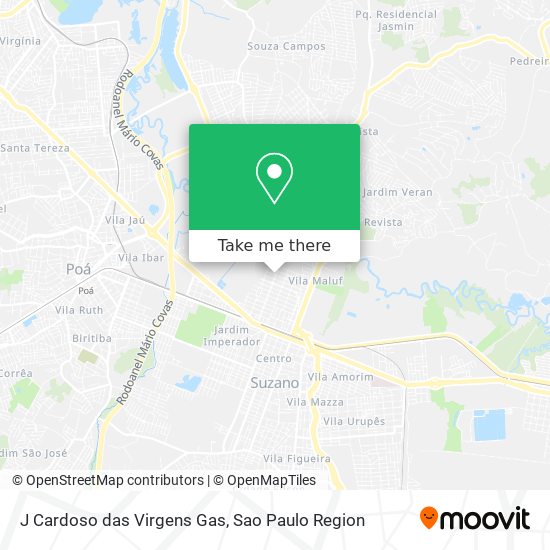 Mapa J Cardoso das Virgens Gas