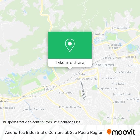 Anchortec Industrial e Comercial map