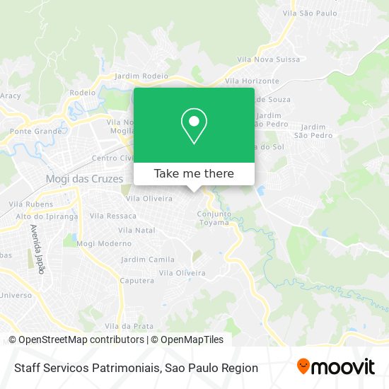Staff Servicos Patrimoniais map