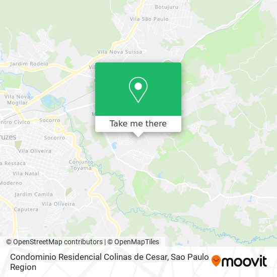 Condominio Residencial Colinas de Cesar map