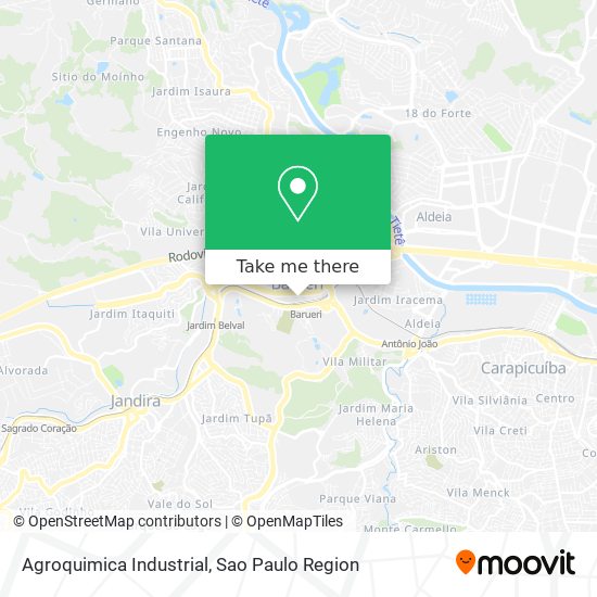 Mapa Agroquimica Industrial