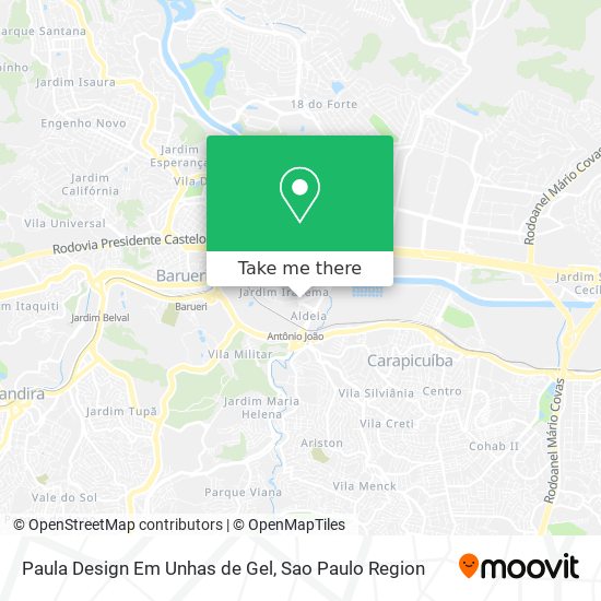 Paula Design Em Unhas de Gel map