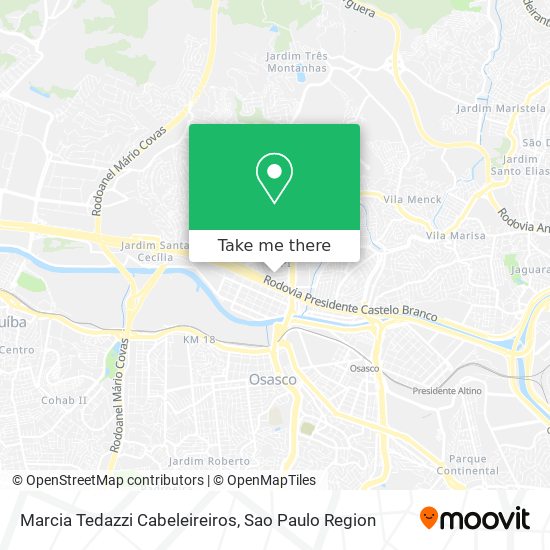 Marcia Tedazzi Cabeleireiros map