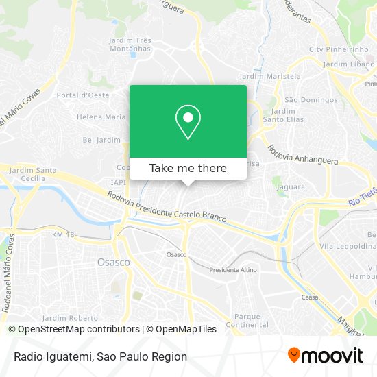 Mapa Radio Iguatemi