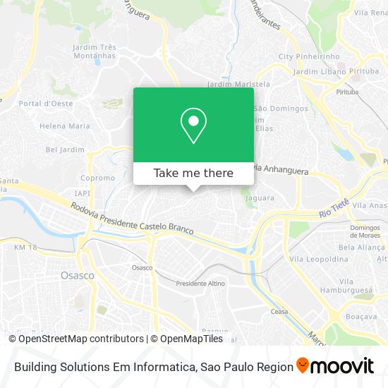 Mapa Building Solutions Em Informatica