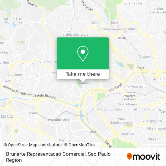 Brunarte Representacao Comercial map