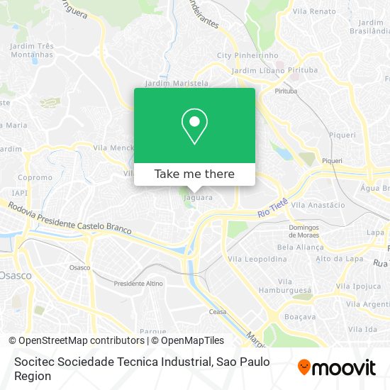 Mapa Socitec Sociedade Tecnica Industrial