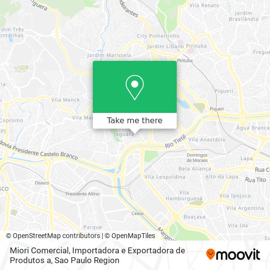 Miori Comercial, Importadora e Exportadora de Produtos a map