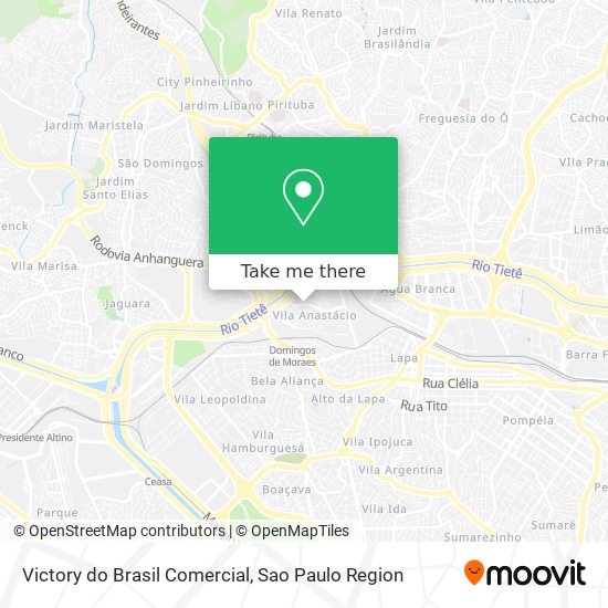 Mapa Victory do Brasil Comercial