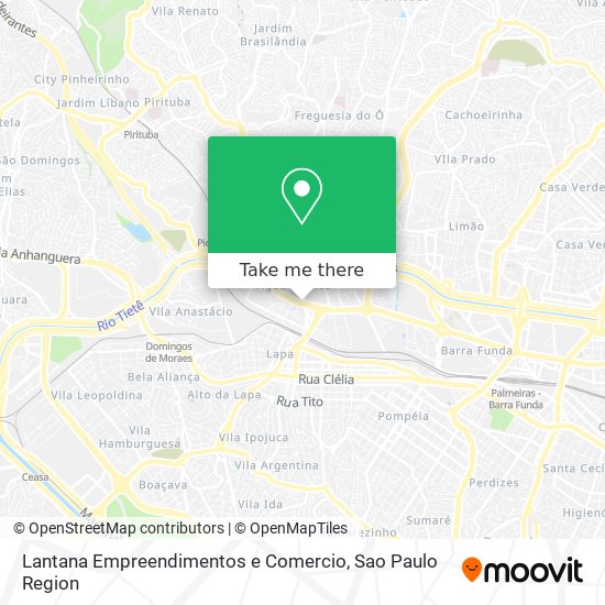 Lantana Empreendimentos e Comercio map