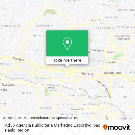 Mapa Ad55 Agência Publicitária Marketing Esportivo