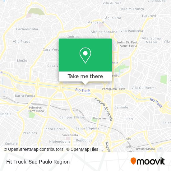 Fit Truck map