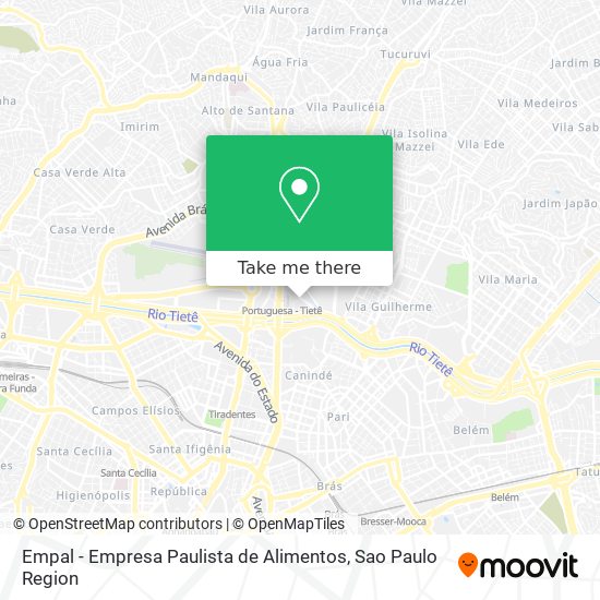 Empal - Empresa Paulista de Alimentos map