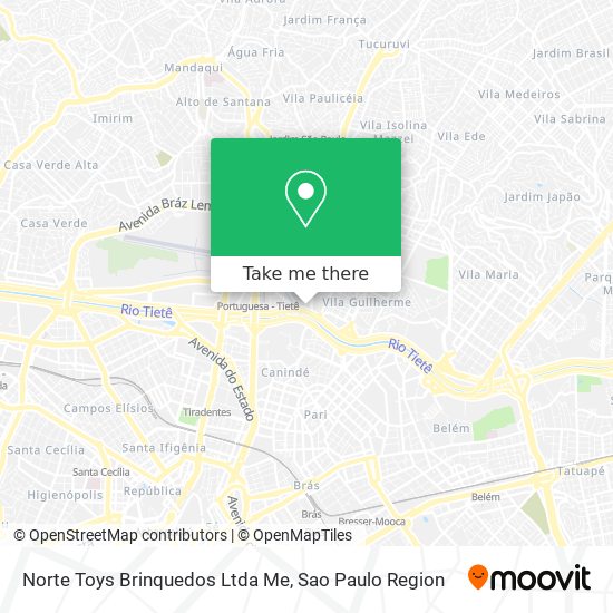 Norte Toys Brinquedos Ltda Me map