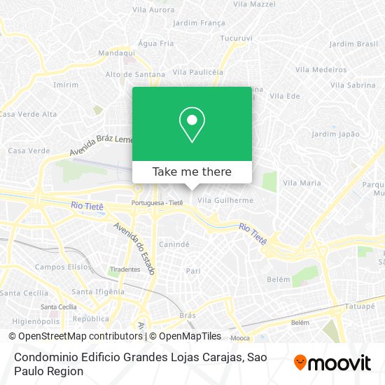 Mapa Condominio Edificio Grandes Lojas Carajas