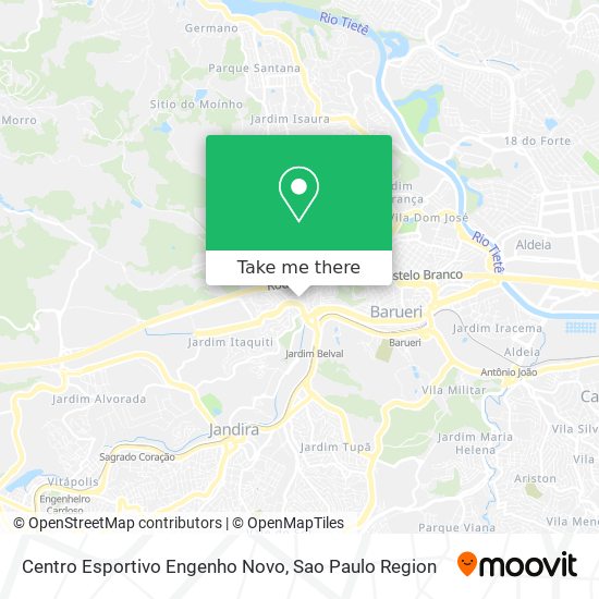Centro Esportivo Engenho Novo map