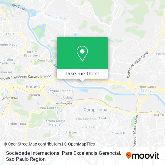 Sociedade Internacional Para Excelencia Gerencial map