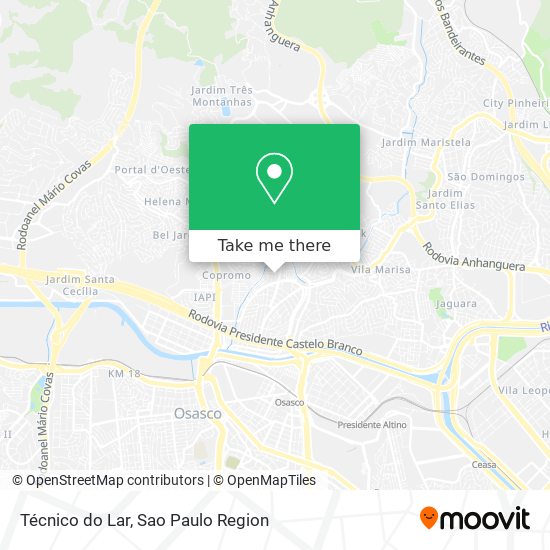 Técnico do Lar map