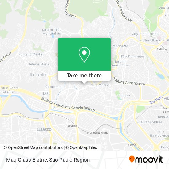 Maq Glass Eletric map