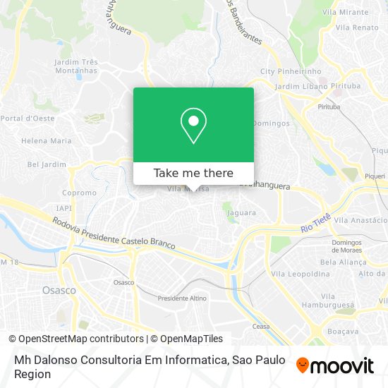 Mapa Mh Dalonso Consultoria Em Informatica