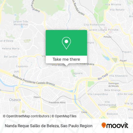 Nanda Reque Salão de Beleza map