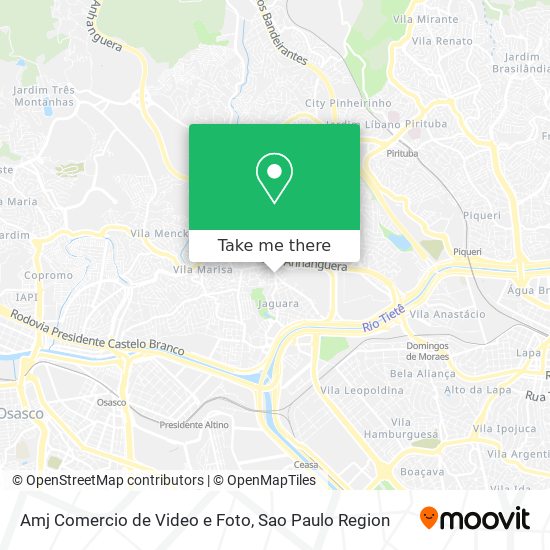 Mapa Amj Comercio de Video e Foto