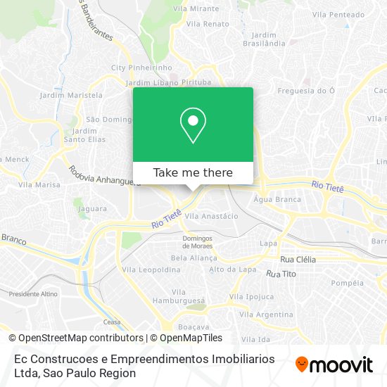 Ec Construcoes e Empreendimentos Imobiliarios Ltda map