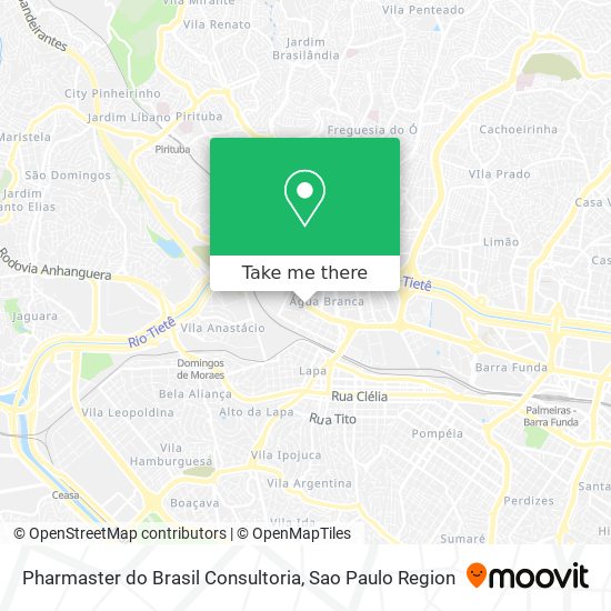 Mapa Pharmaster do Brasil Consultoria