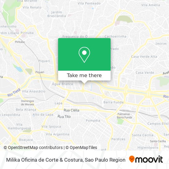 Milika Oficina de Corte & Costura map