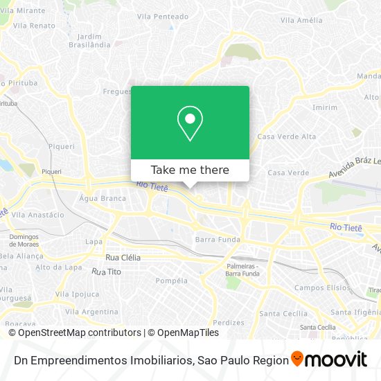 Dn Empreendimentos Imobiliarios map