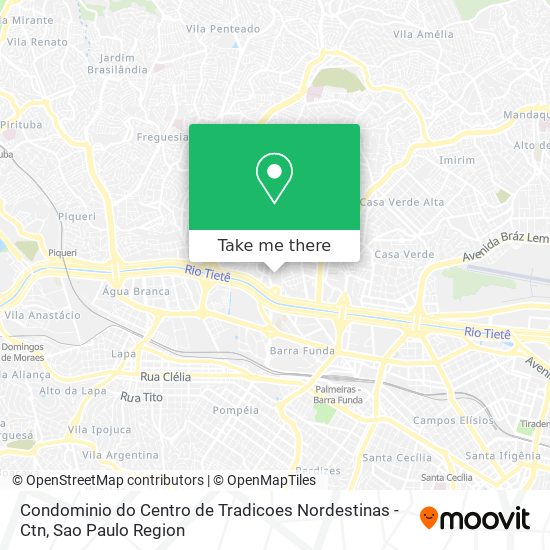 Condominio do Centro de Tradicoes Nordestinas - Ctn map