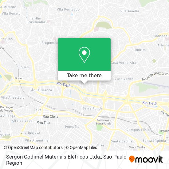 Sergon Codimel Materiais Elétricos Ltda. map