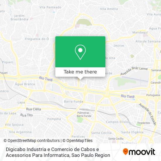 Digicabo Industria e Comercio de Cabos e Acessorios Para Informatica map