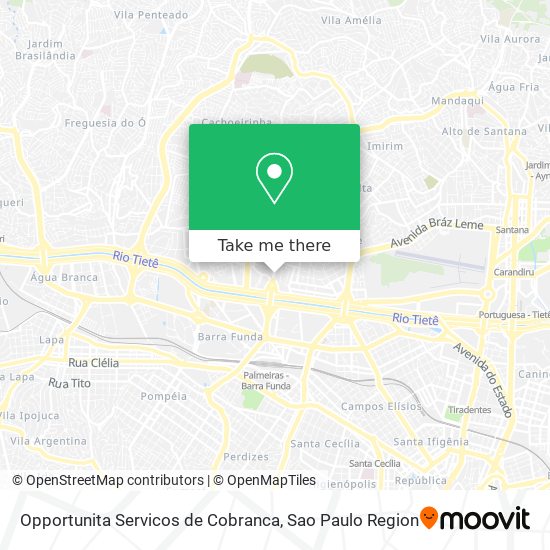 Opportunita Servicos de Cobranca map