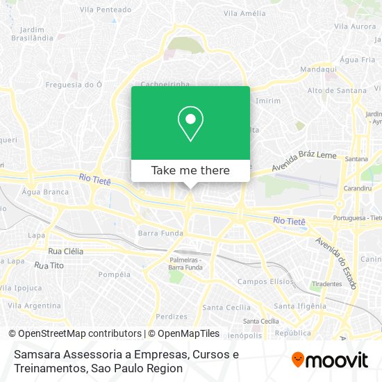 Mapa Samsara Assessoria a Empresas, Cursos e Treinamentos