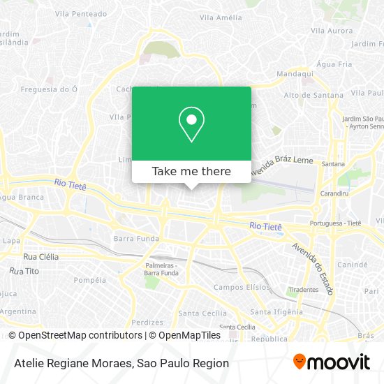 Atelie Regiane Moraes map