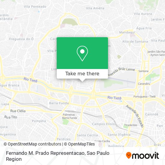 Mapa Fernando M. Prado Representacao