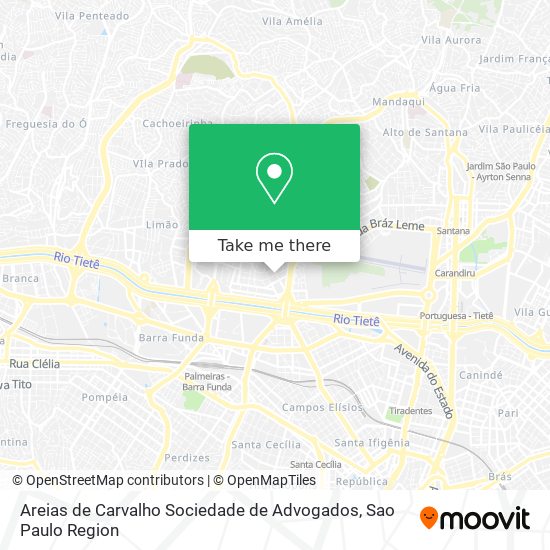 Areias de Carvalho Sociedade de Advogados map