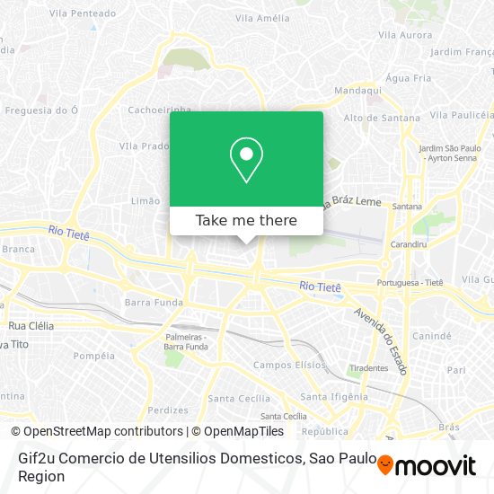 Gif2u Comercio de Utensilios Domesticos map