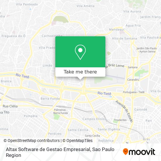 Altax Software de Gestao Empresarial map