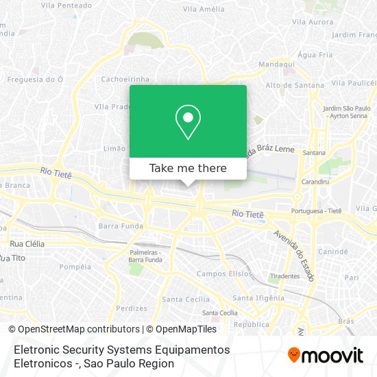 Mapa Eletronic Security Systems Equipamentos Eletronicos -